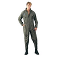 Adult Olive Drab Long Sleeve Flightsuit (3XL)